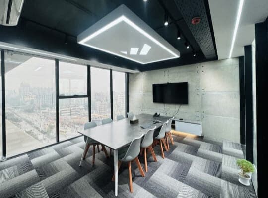 Meeting Room Lighting Setup