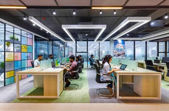 Office Lighting Installation